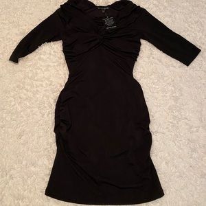 Boston proper Black fitted above the knee dress